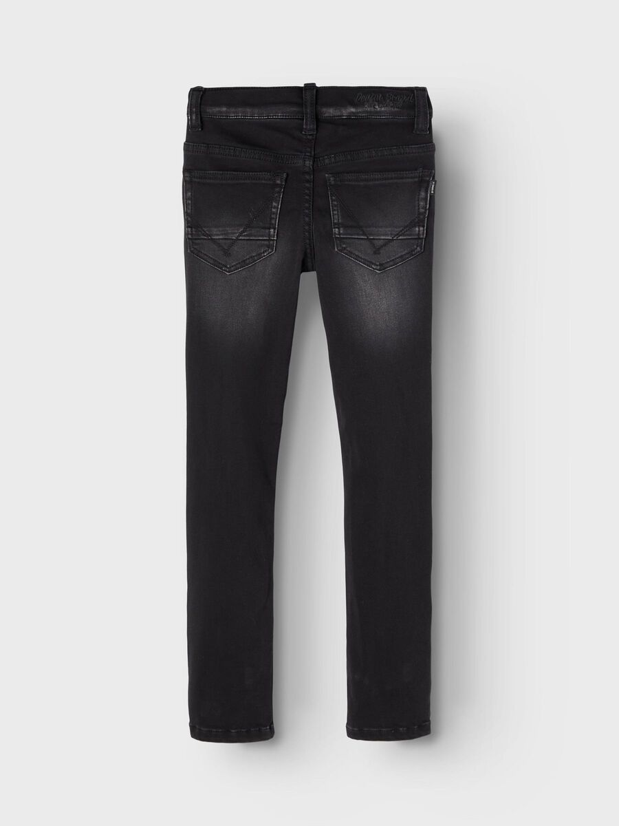 X-Slim Jeans Kids Boys black classic