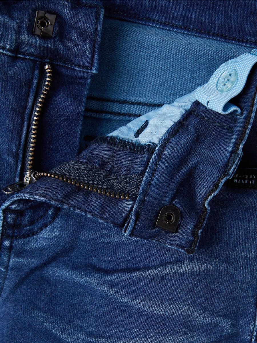 X-Slim Jeans 1507 Kids Boys dark blue classic