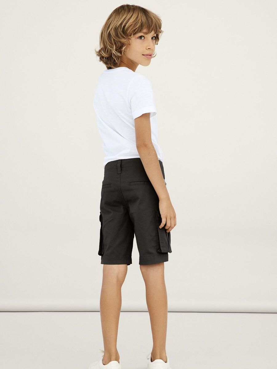 Cargo-Shorts black Kids