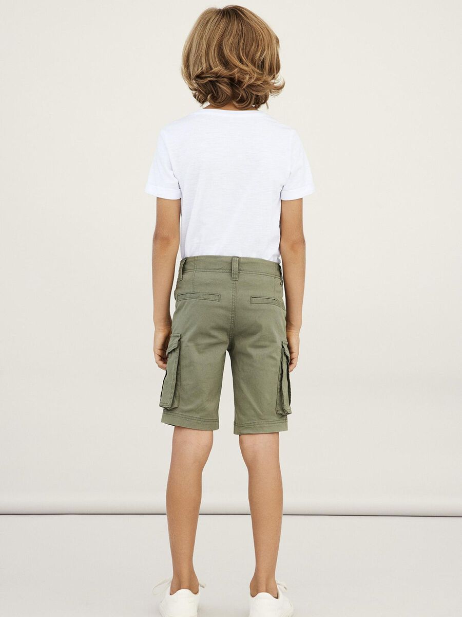 Cargo-Shorts Kids Boys grün