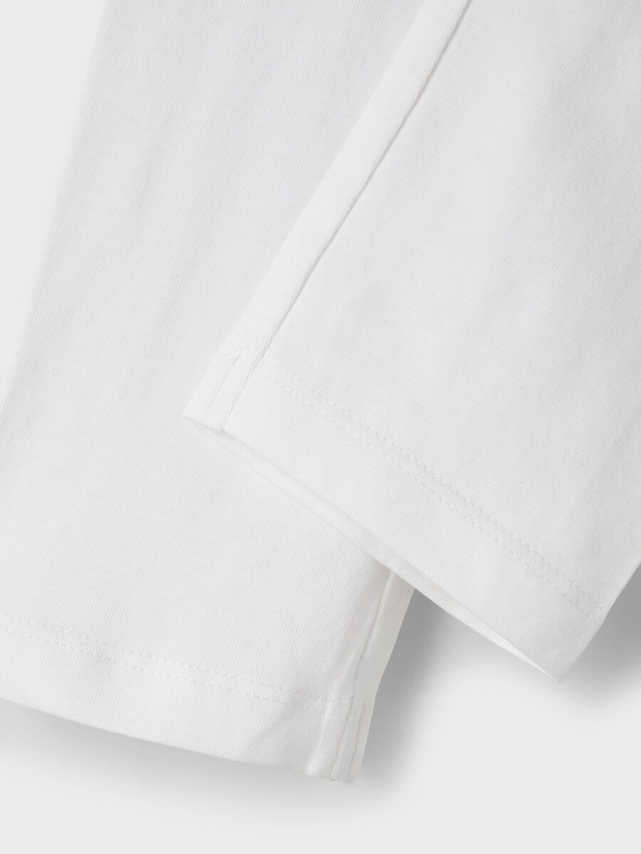 Capri-Legging weiß Kids