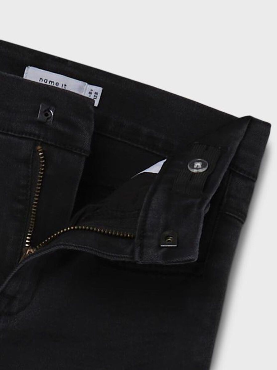 Jeans Wide Kids Girls Black