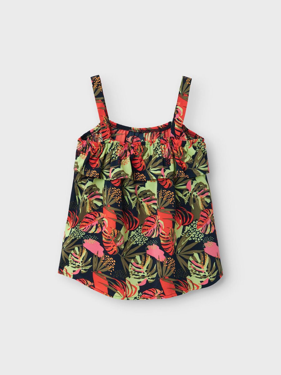 Strap Top Blumen Kids Girls