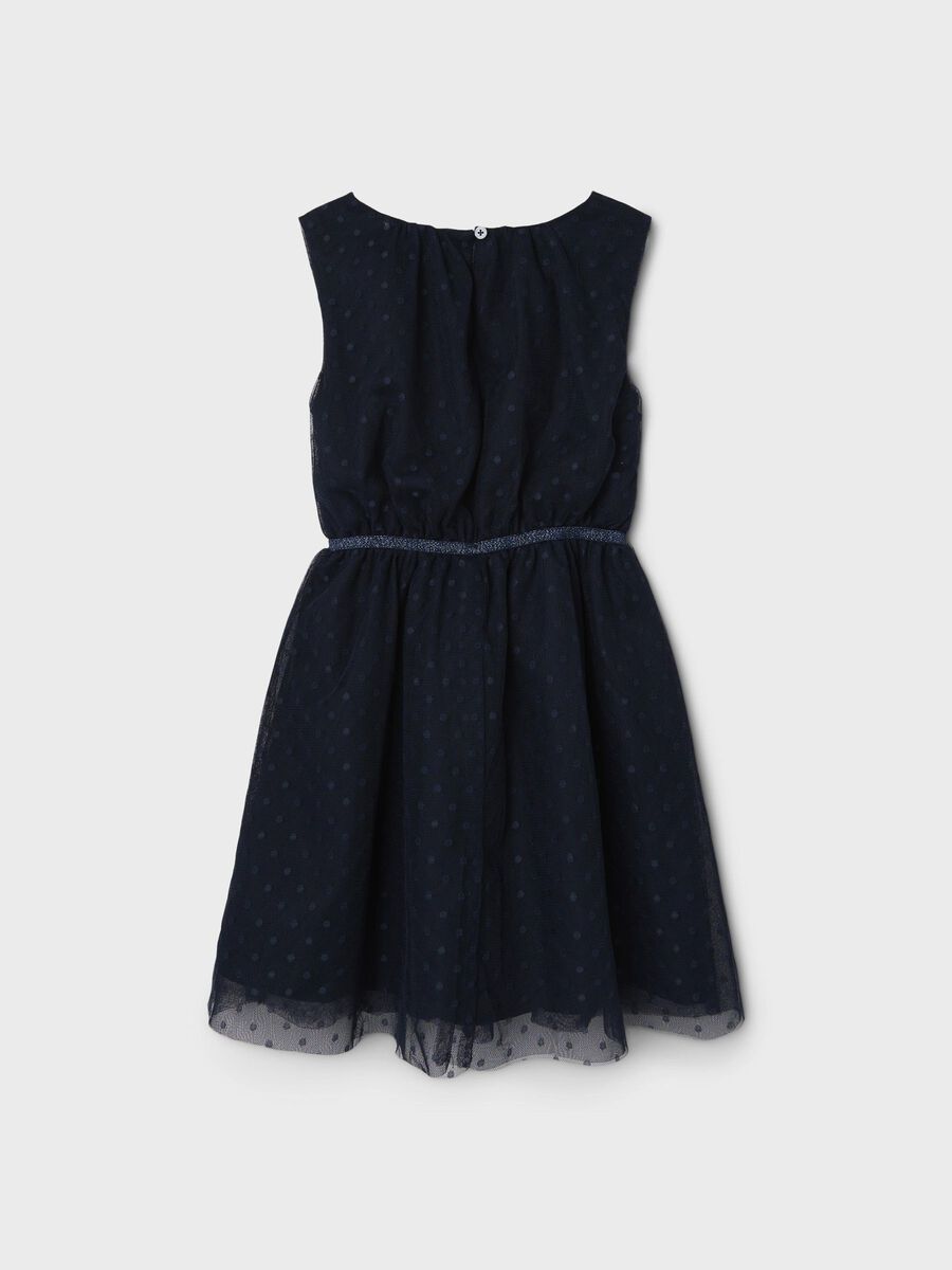 Festkleid Mini Girls blau