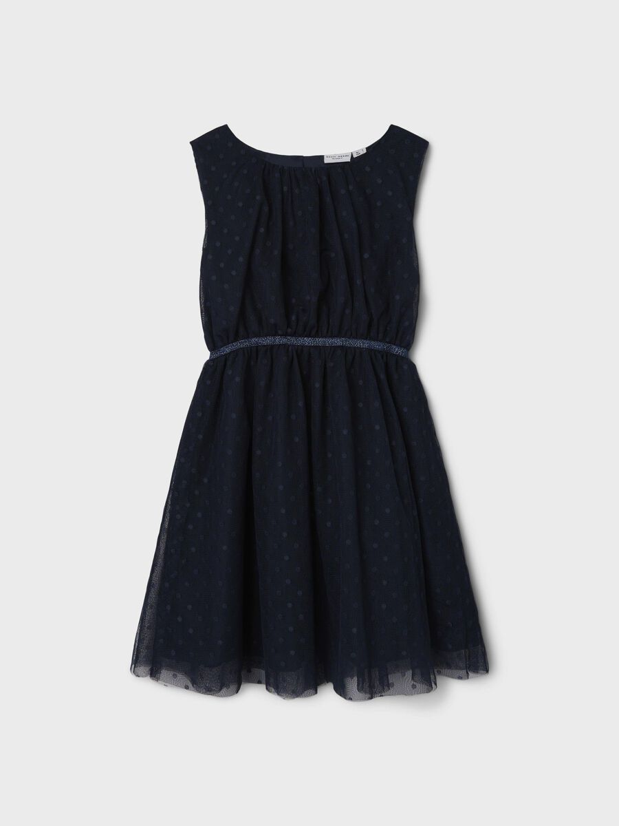 Festkleid Mini Girls blau