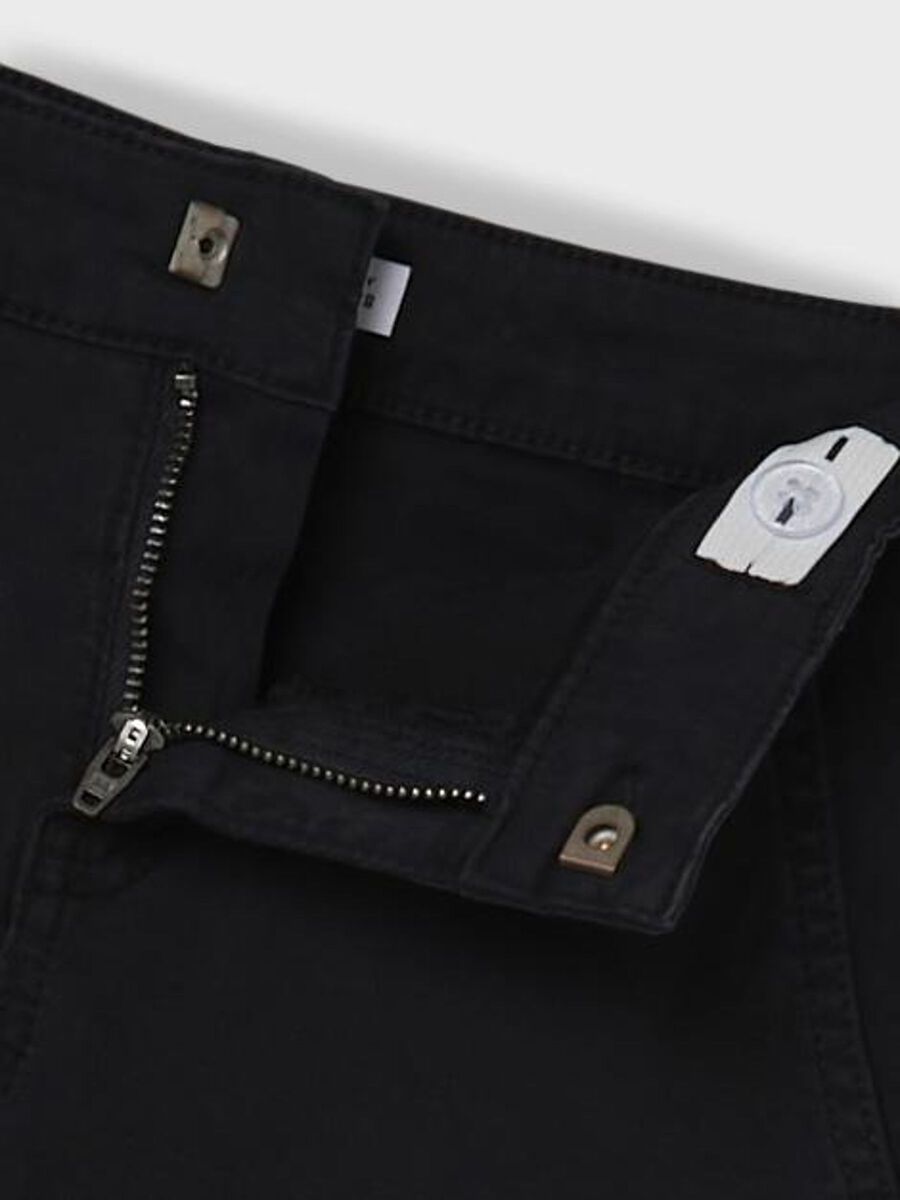 Kids Girls Wide Pant Cargo black