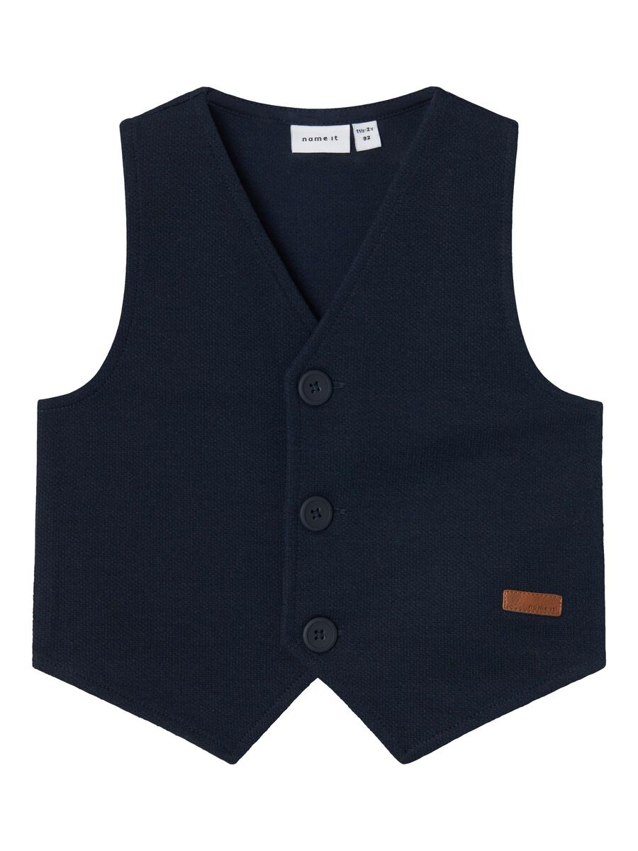 Schicke Weste Mini Boys blau