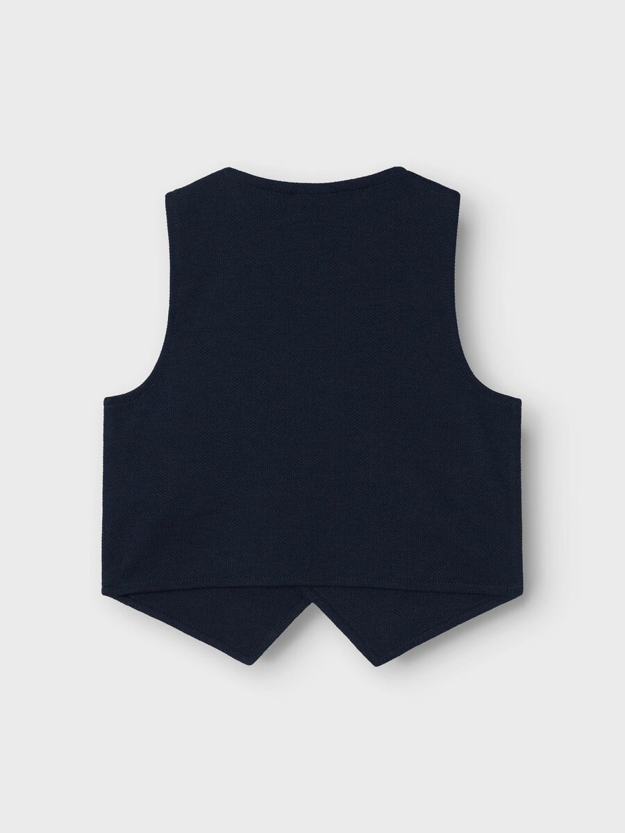 Schicke Weste Mini Boys blau