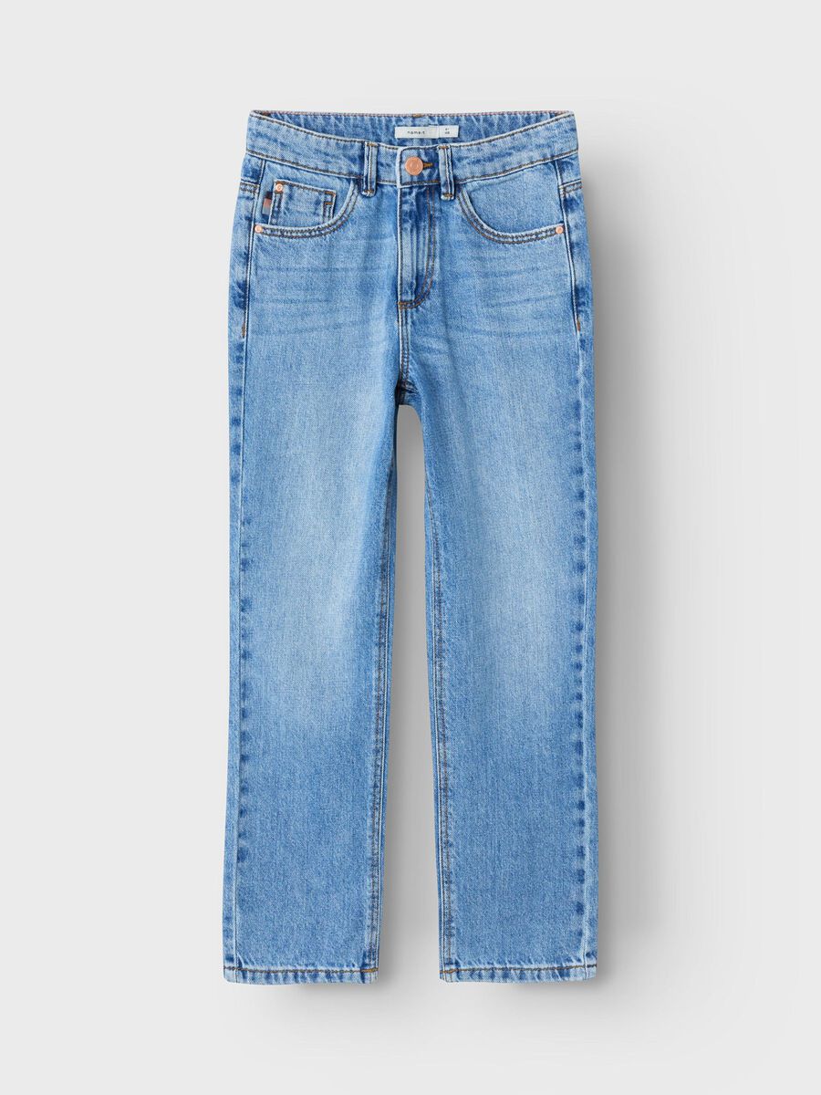Jeans Rose Kids Girls 9222 medium blue