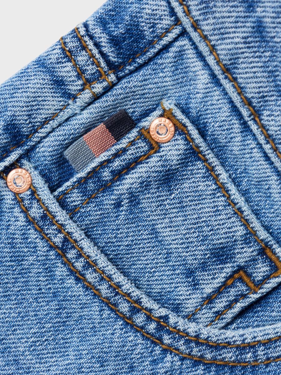 Jeans Rose Kids Girls 9222 medium blue