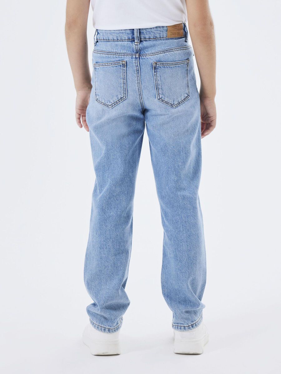 Jeans Rose Kids Girls 9222 medium blue
