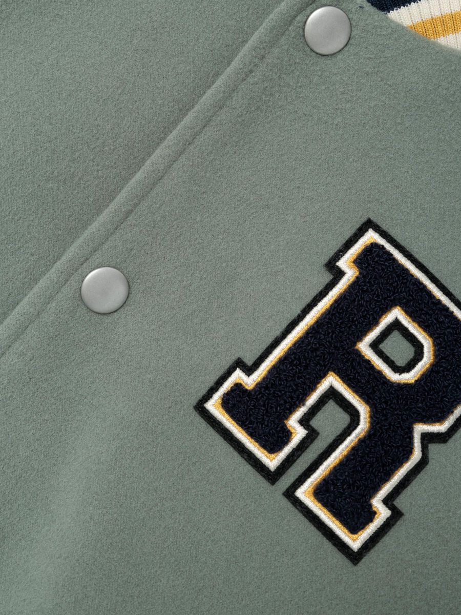 Baseballjacke hellgrün Kids