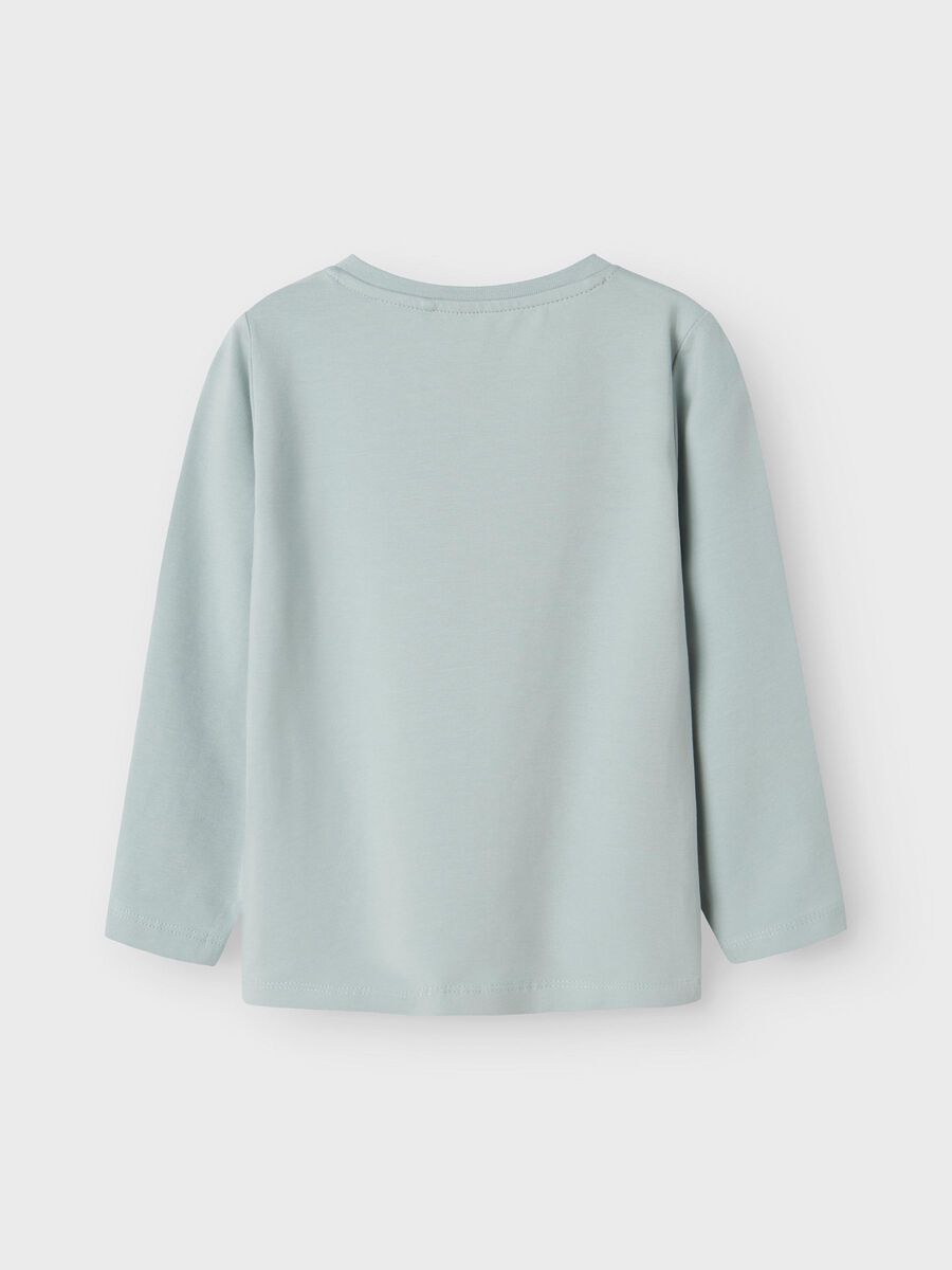 Longsleeve Mini Girls hellgrün Good Day