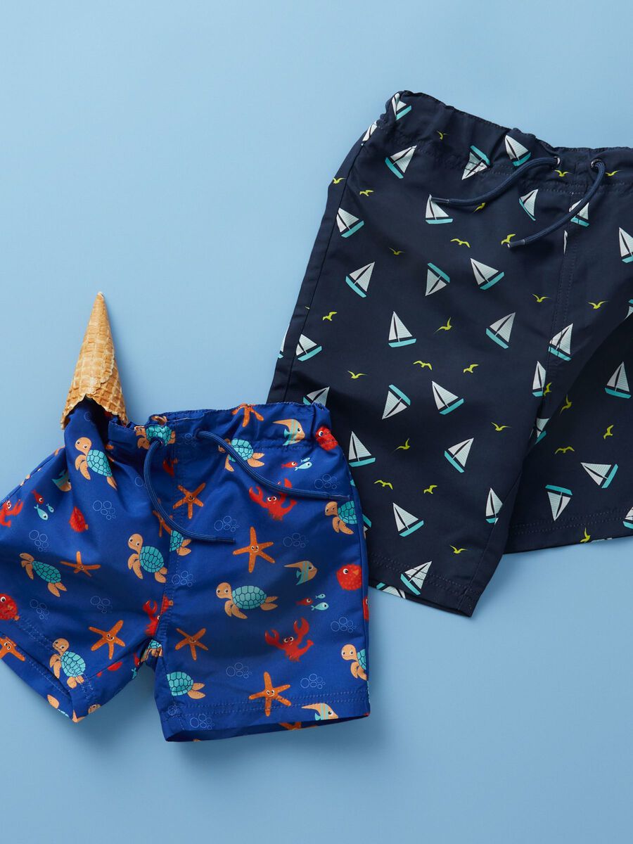 Badeshorts blau Minis