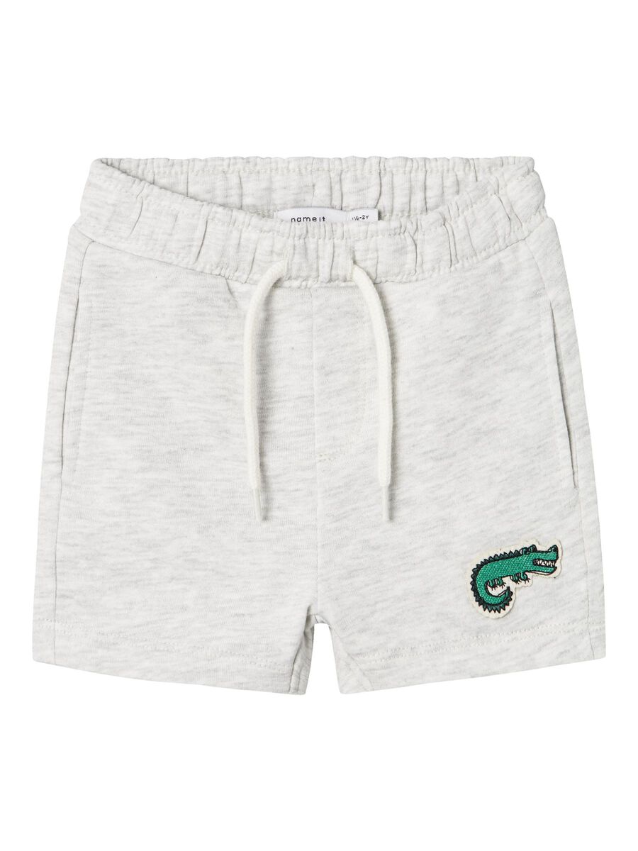 Sweat Shorts grau Krokodil Mini Boys