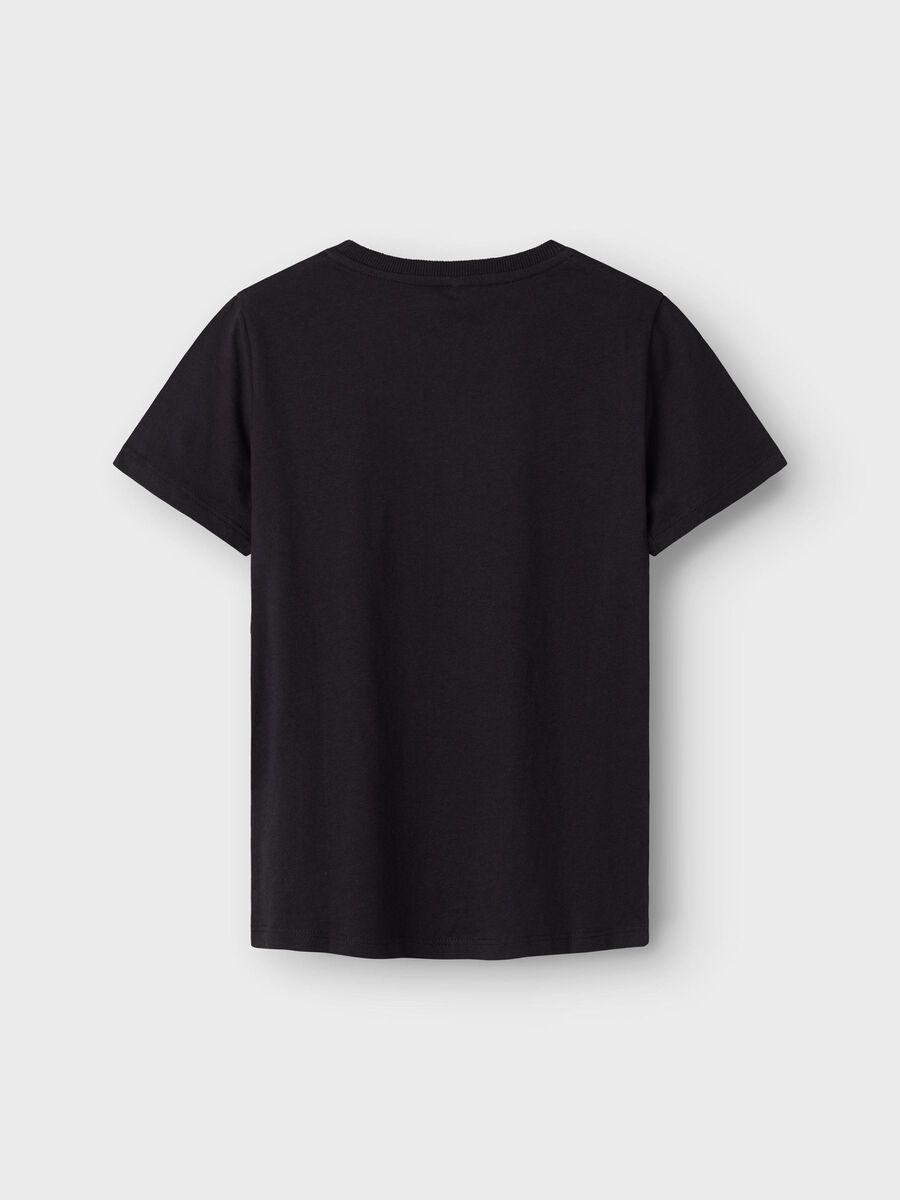 T-Shirt Black Tropical Kids Boys