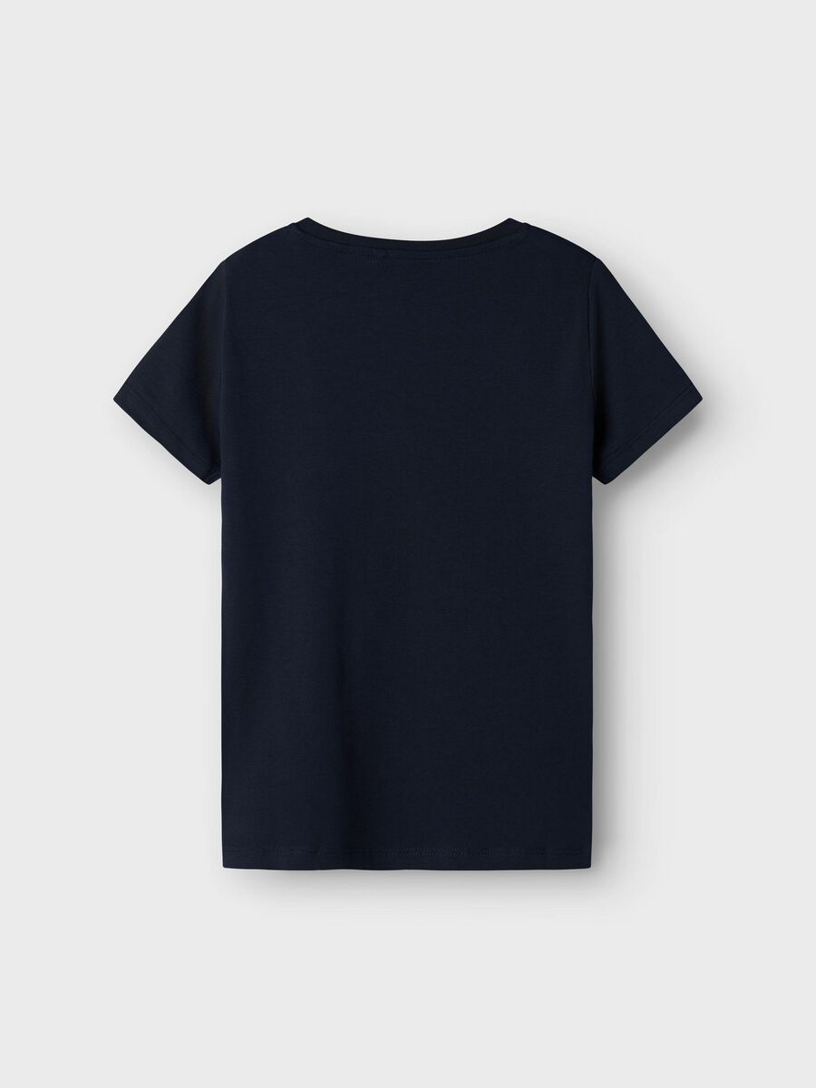 T-Shirt blau Herz Kids Girls