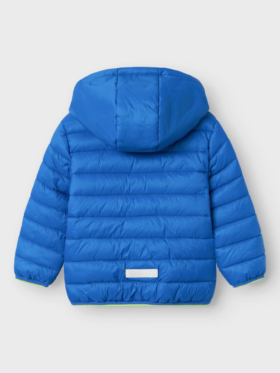 stahlblaue Jacke Mini Boys