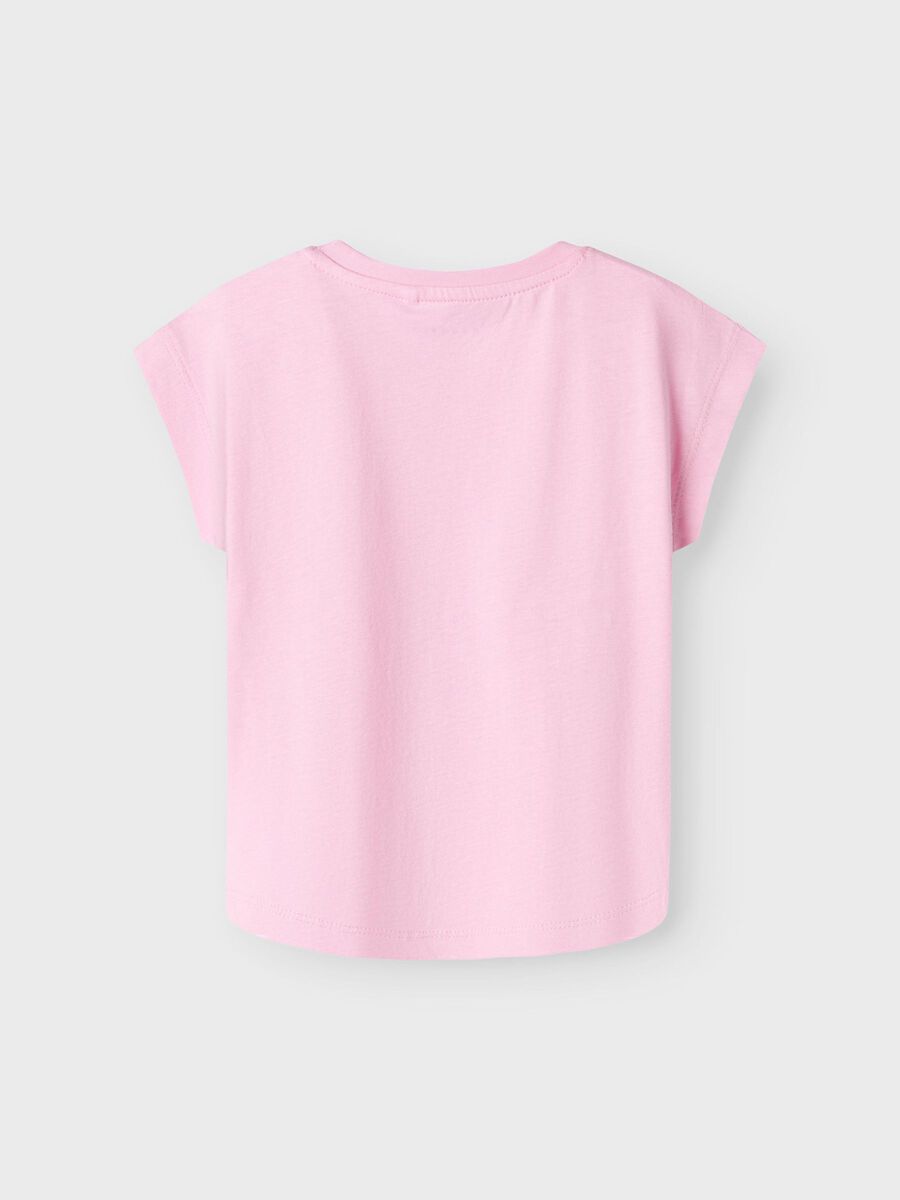 Shirt Capsleeve rosa Mini Girls