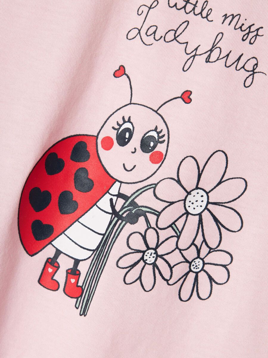T-Shirt Capsleeve Marienkäfer Mini Girls