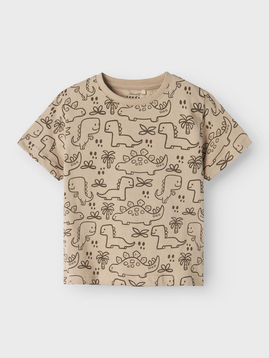 T-Shirt braun Dinos Mini Boys