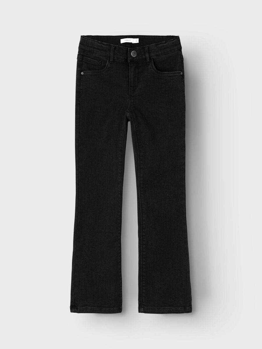 Jeans Kids Girls Fleece black