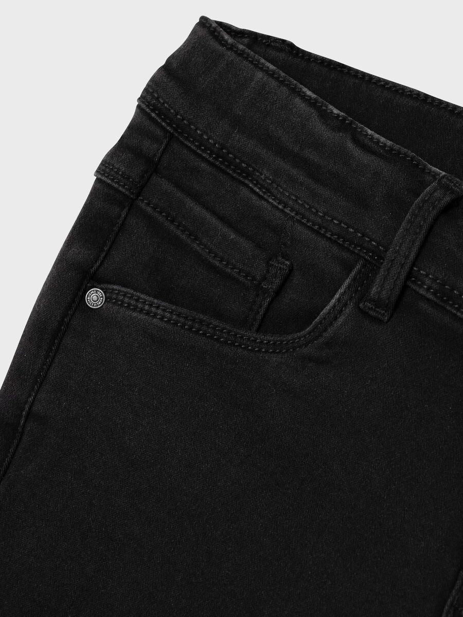 Jeans Kids Girls Fleece black