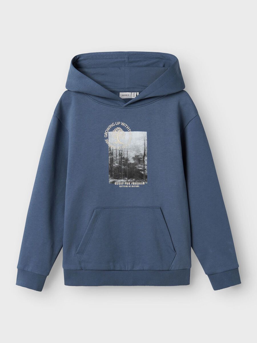 Hoodie Kids Boys blau Forrest