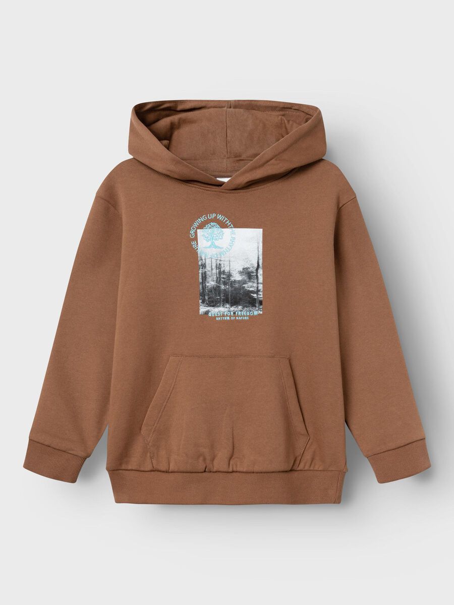 Hoodie Kids Boys braun Forrest