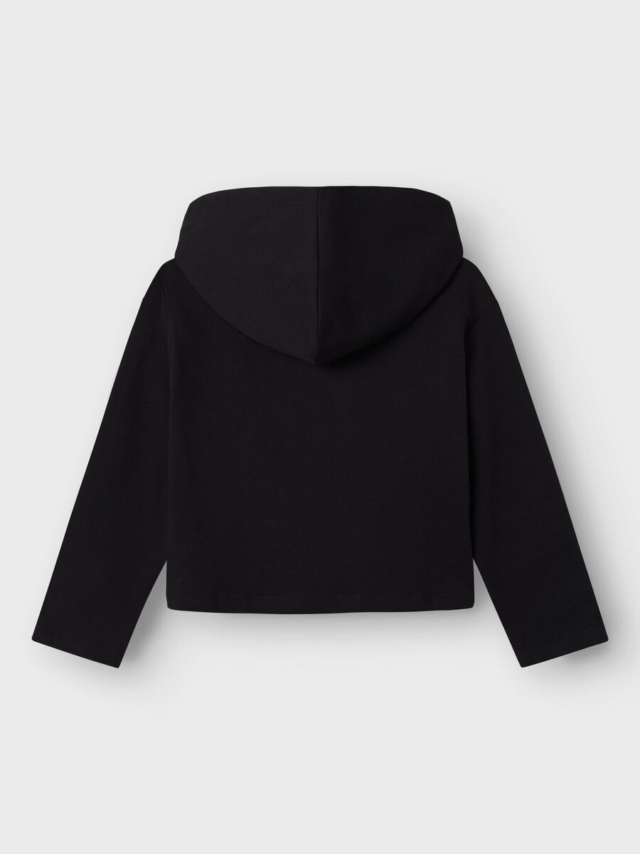 Hoodie kurz schwarz Kids Girls