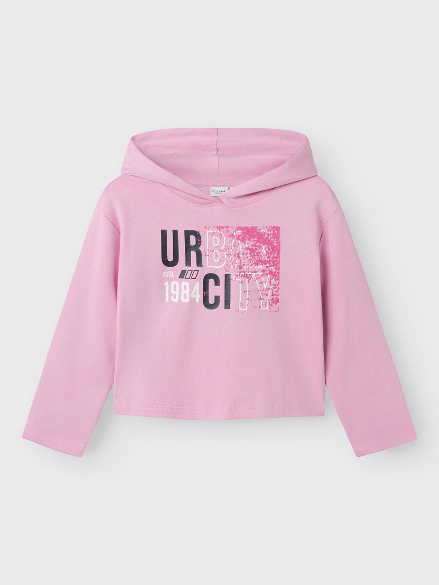 Hoodie kurz pink Kids Girls
