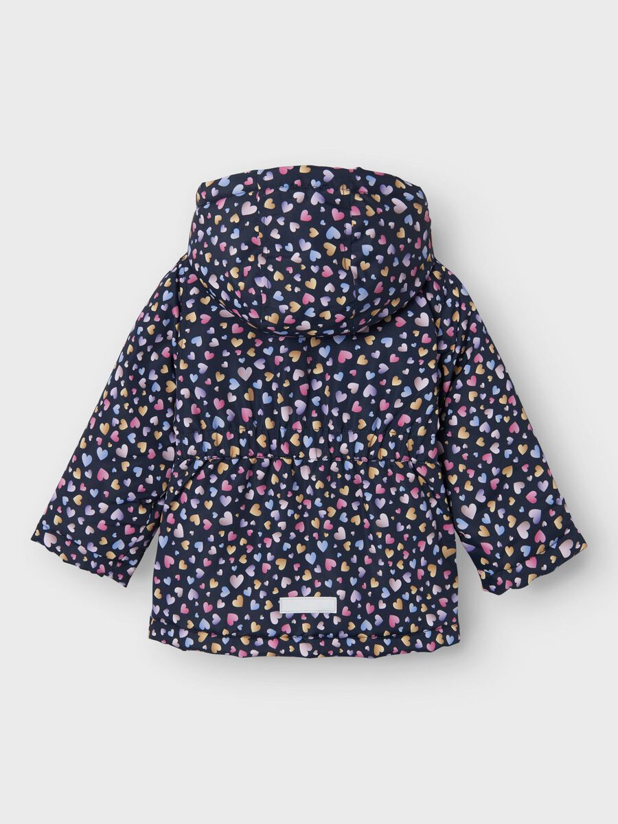Winterjacke Herzen Mini Girls