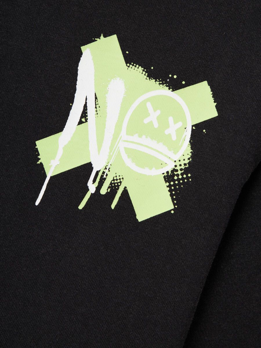 Kids Boys LS black neon