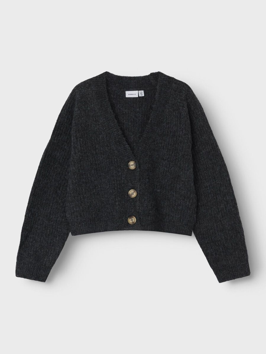 Strickjacke Kids Girls dark grey