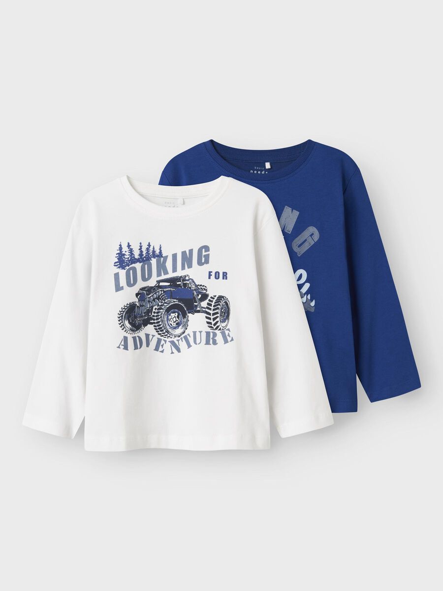 Langarmshirt Mini Boys weiß Jeep