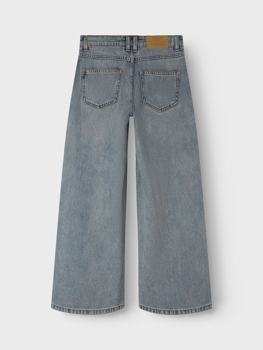 Kids Girls Skater Jeans 3111 Wide Vintage