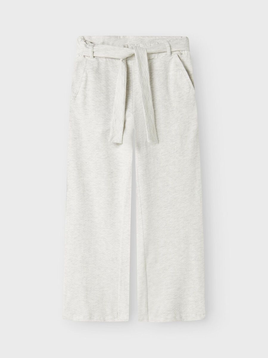 Hose Kids Girls grau weit