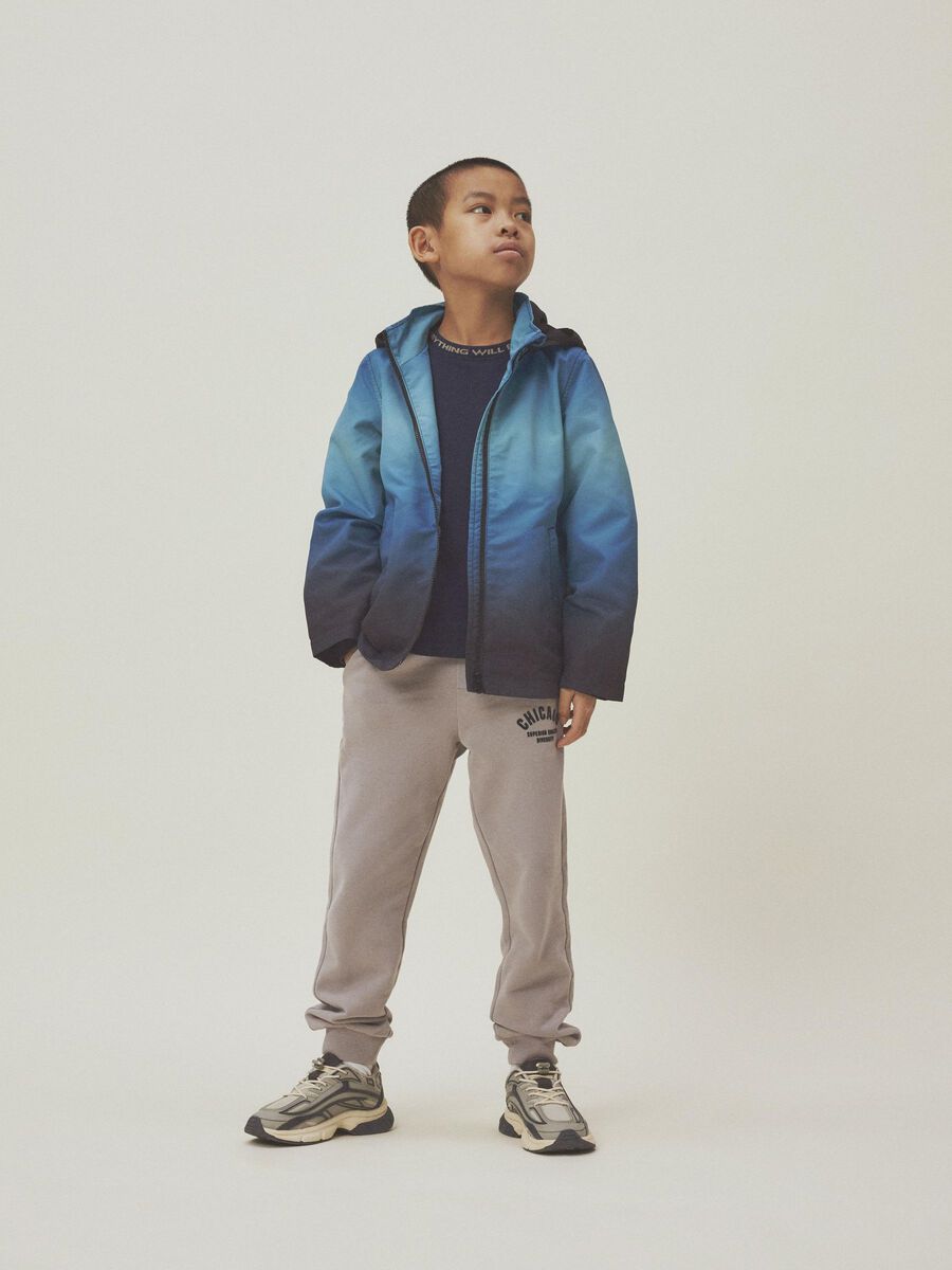 Jacke Kids Boys petrol-schwarz