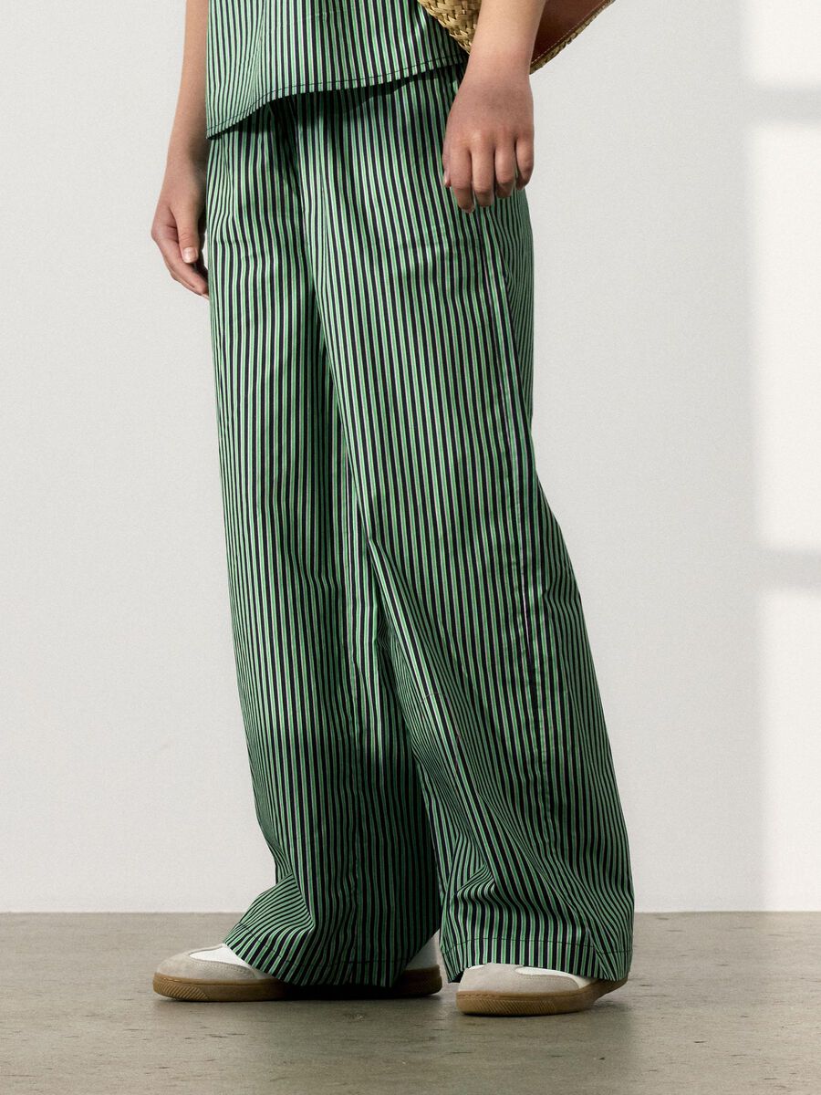 Hose weit Kids Girls Streifen
