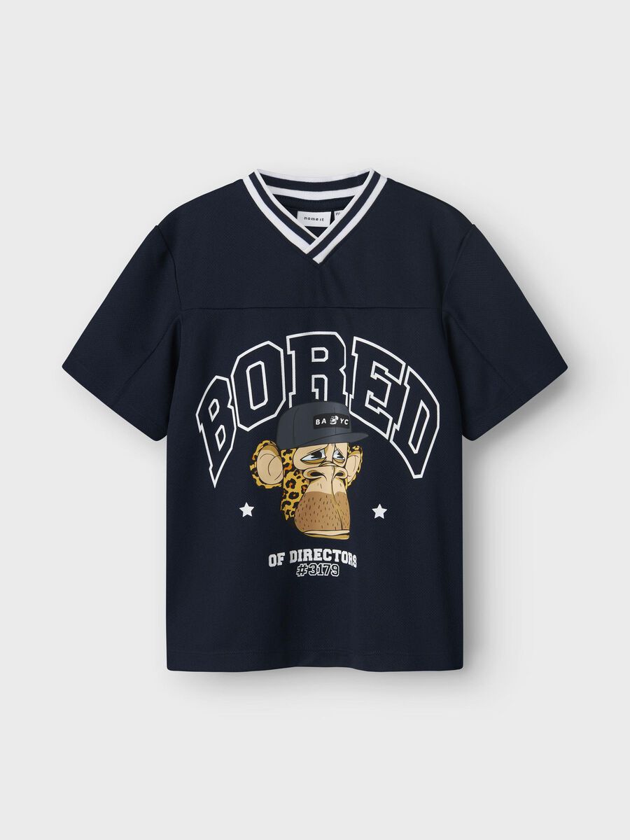 T-Shirt Kids Boys blau bored