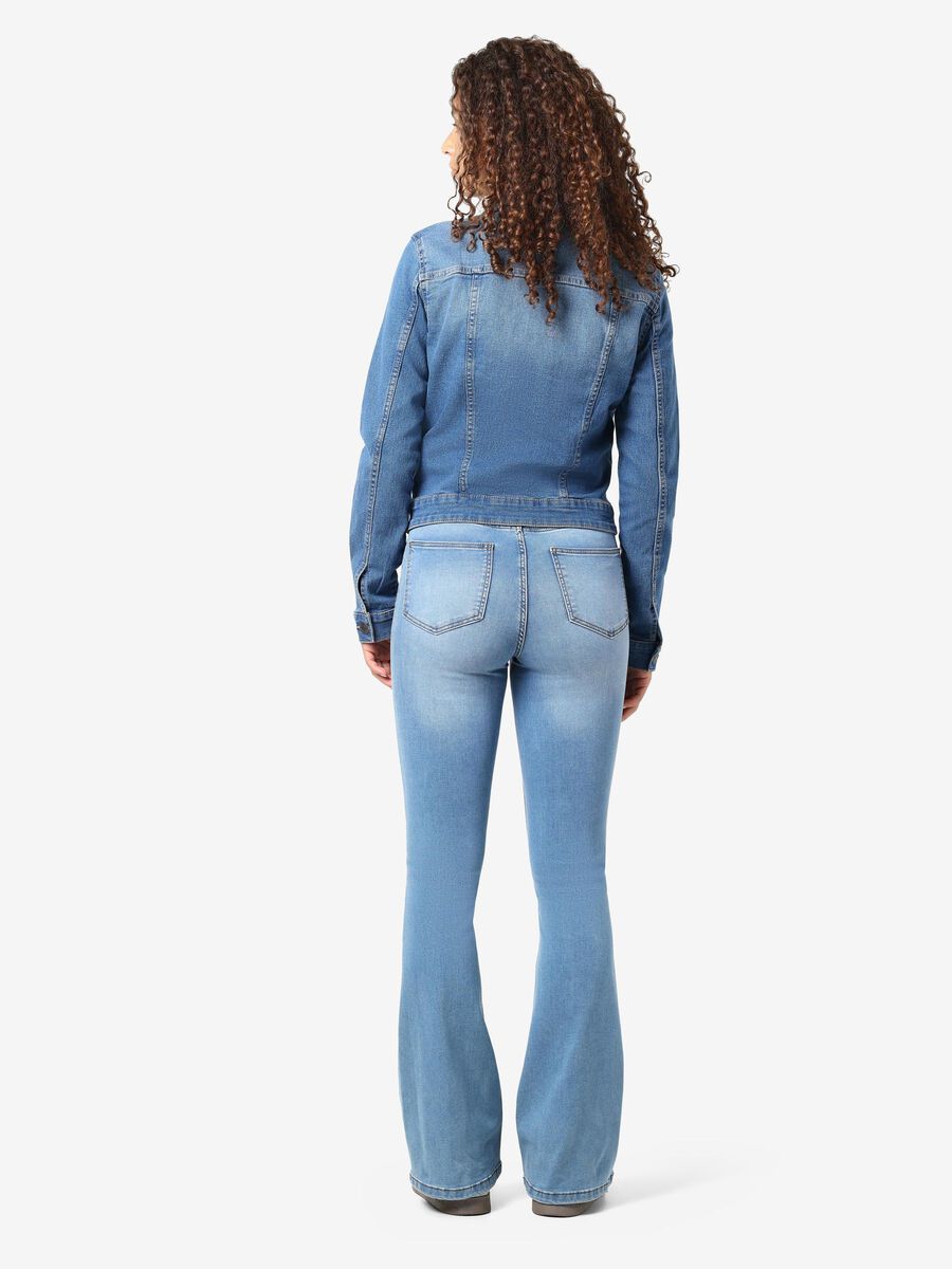 Jeansjacke kurz blau