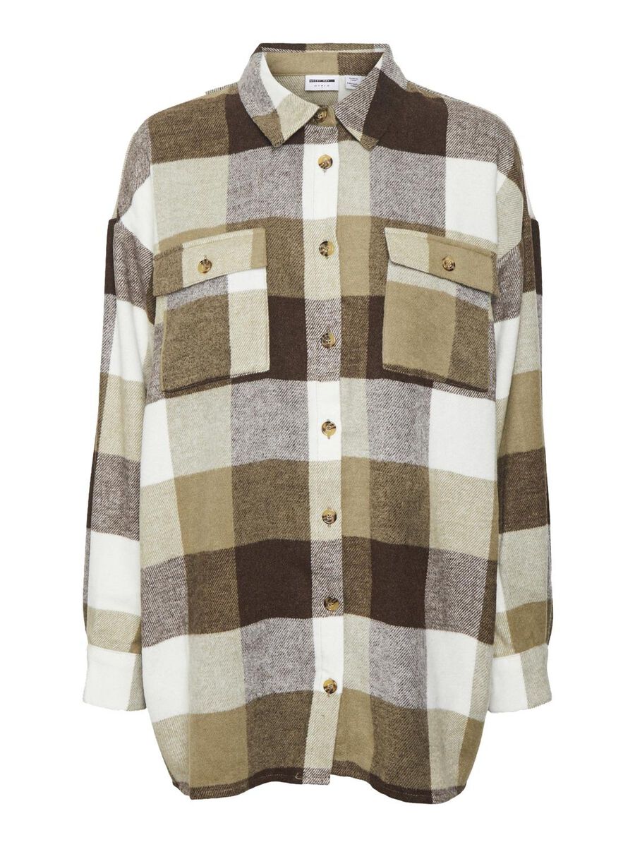 Flanellhemd braun Woman