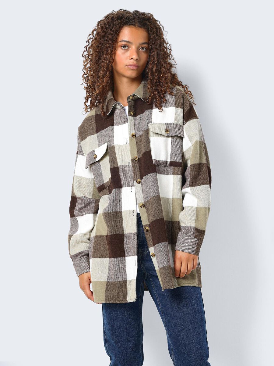 Flanellhemd braun Woman
