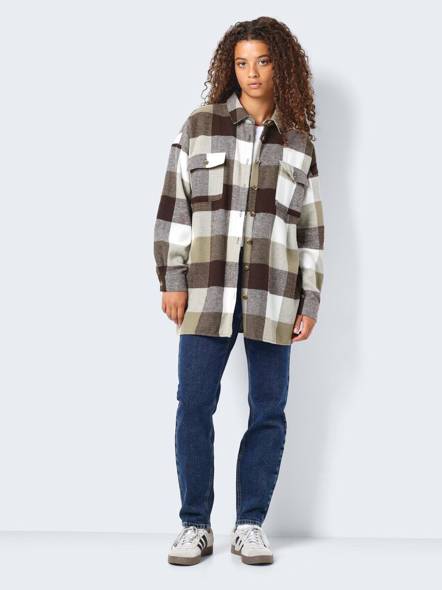 Flanellhemd braun Woman