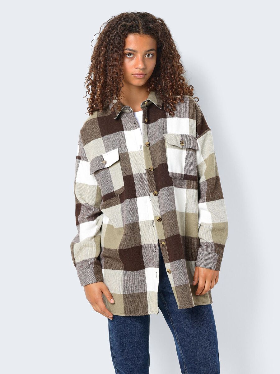 Flanellhemd braun Woman