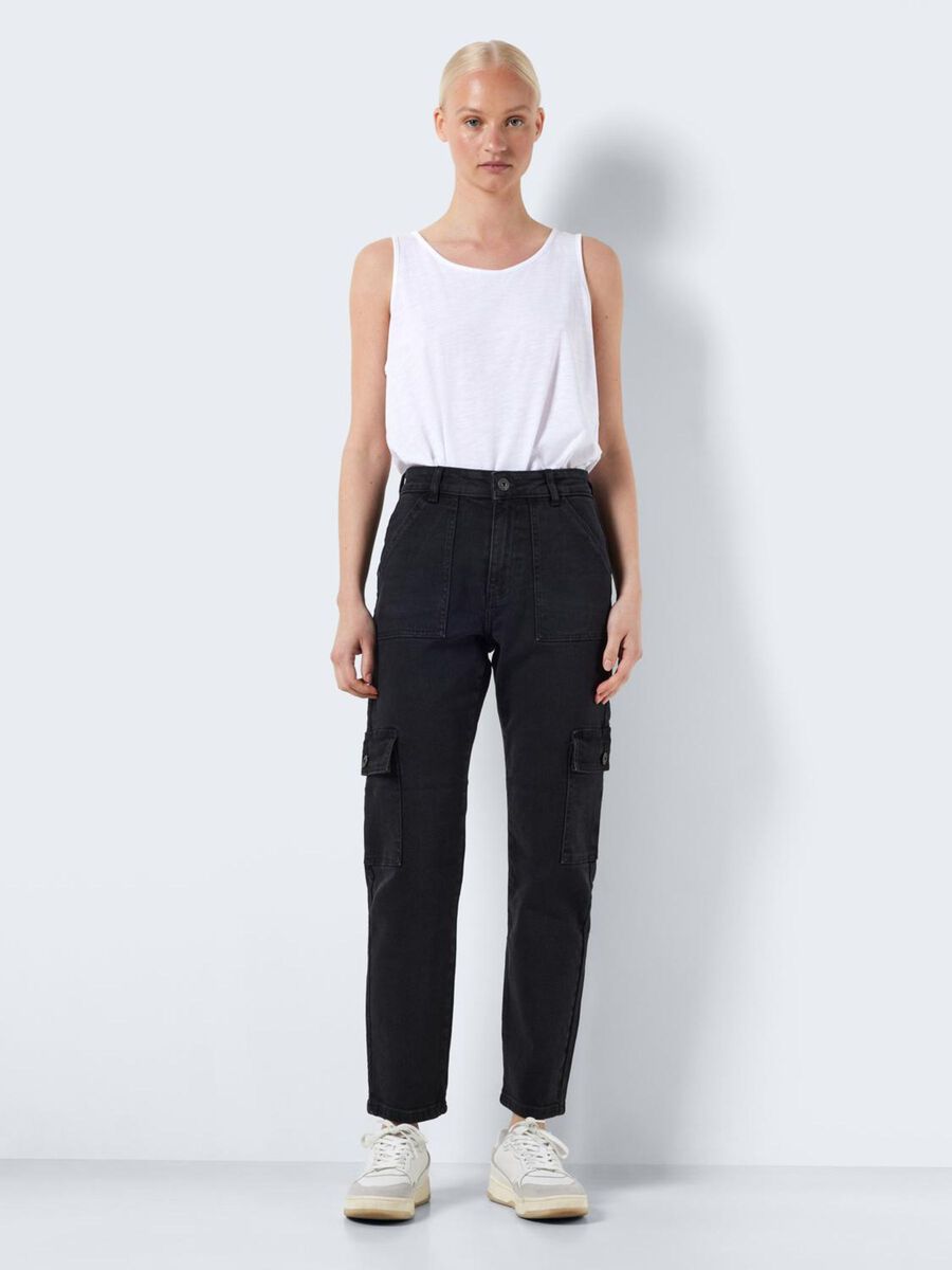 Jeans Cargo black Woman