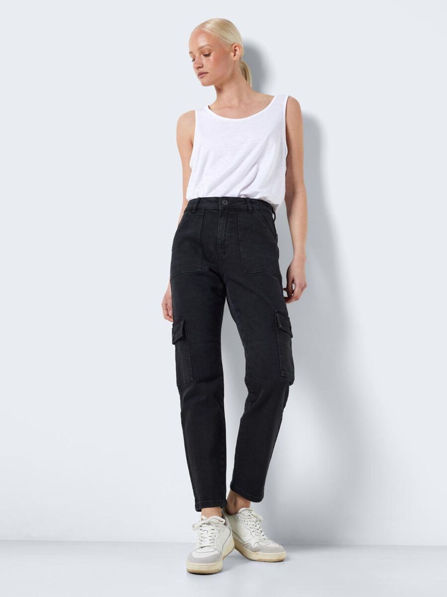 Jeans Cargo black Woman