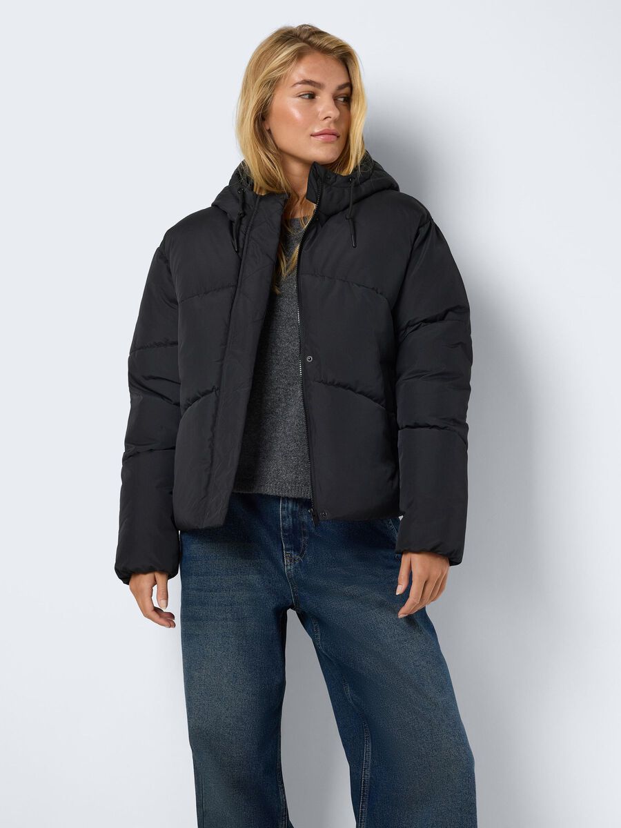 Winterjacke kurz schwarz