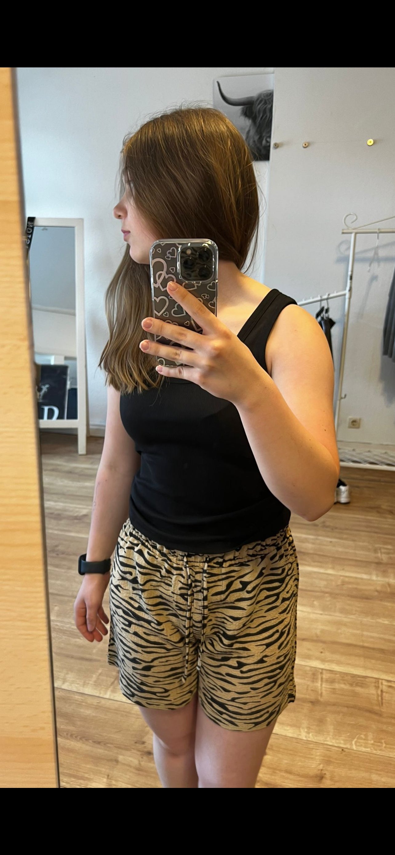 Shorts Animal Print Woman