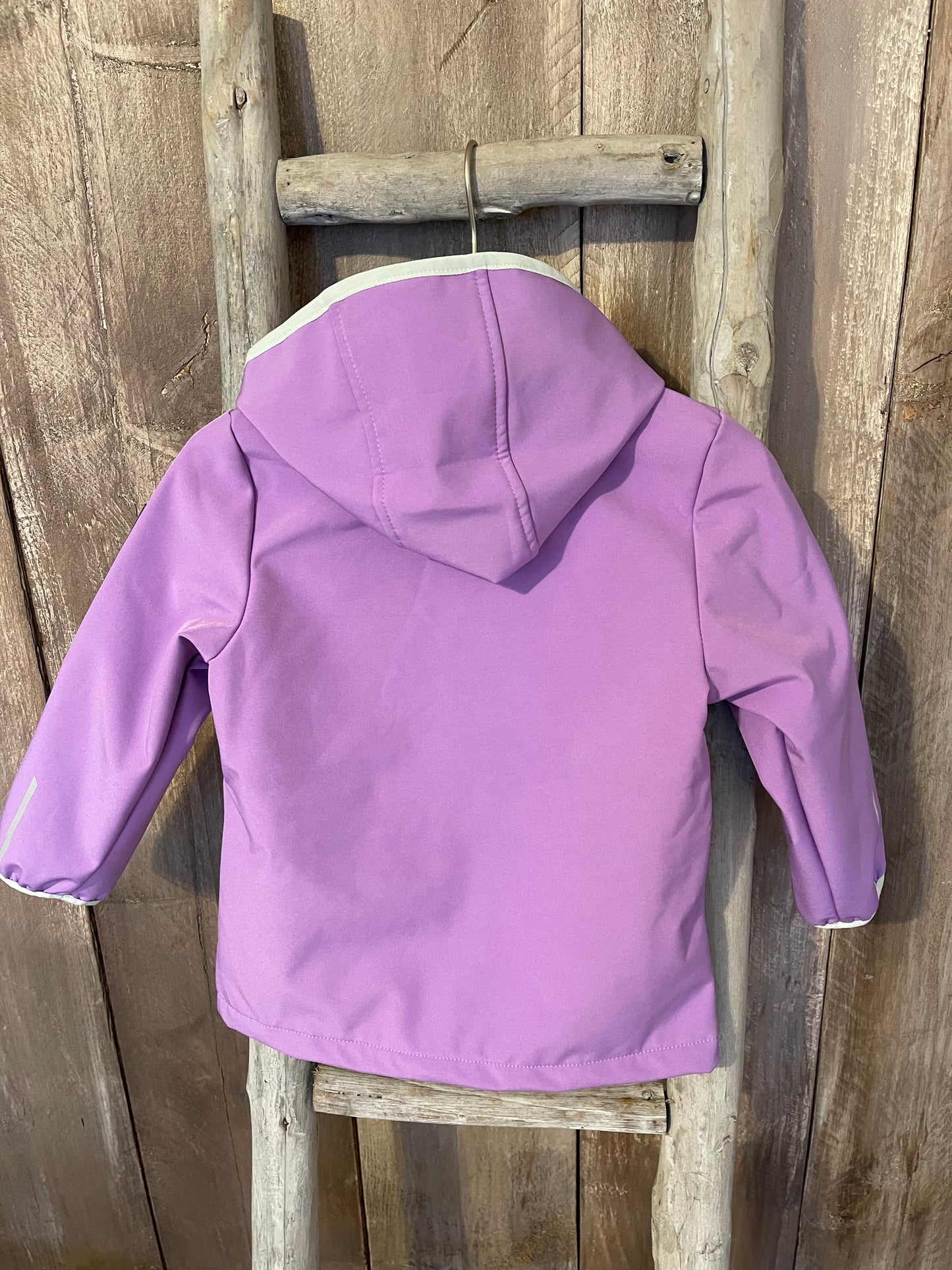 Softshelljacke lila Mini Girls